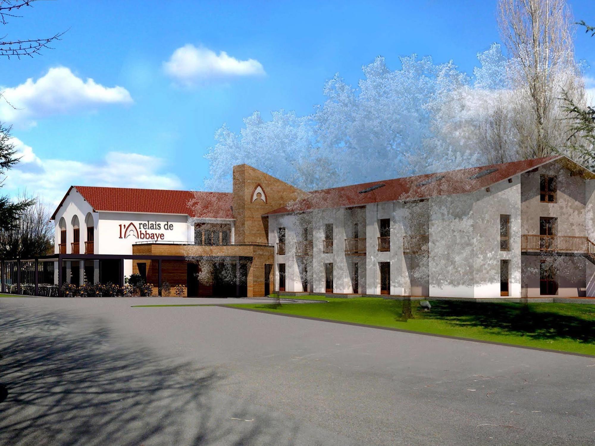 Relais De L'Abbaye Hotell Charlieu Exteriör bild